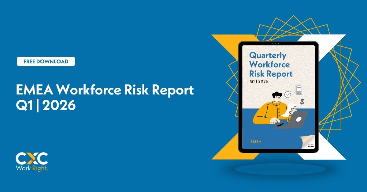 Workforce Risk Description EMEA Workforce Risk Report | Q1 2026 - CXC